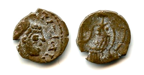 Tiny barbarous antoninianus of Tetricus II, ca.270-280 AD, Gaul, Roman Empire