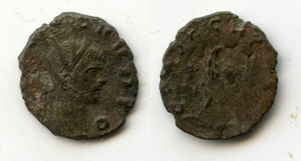 Antoninianus of Claudius II (268-270 AD), eagle type, Gallic mint, Roman Empire