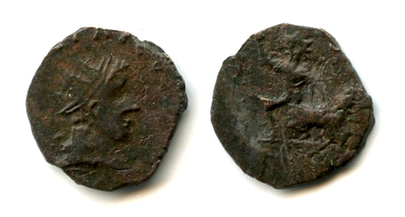 Barbarous SOL antoninianus of Tetricus II, c.270-280 AD, Roman Gaul