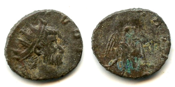 Antoninianus of Claudius II (268-270 AD), eagle type, Gallic mint, Roman Empire