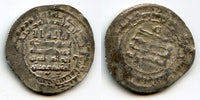 Silver dirham of Caliph al-Muqtadir (908-932 AD), Abbasid Caliphate (#5)