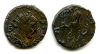 Nice barbarous radiate of Tetricus II as Caesar, 270-280 AD, Pax, Roman Gaul