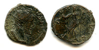 Nice ancient barbarous radiate (ca.270-280 AD), Pax type, Roman Gaul