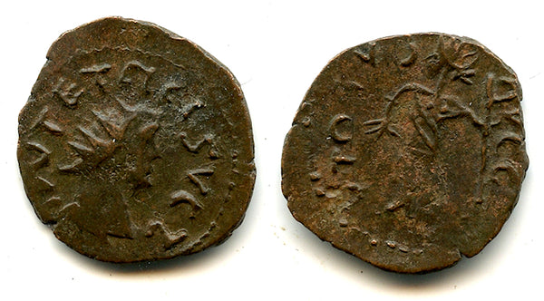 Beautiful barbarous radiate of Tetricus II, c.270-280 AD, Roman Gaul