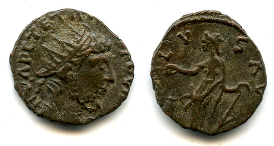 Very nice ancient barbarous radiate (270-280 AD), Salus type Roman Gaul