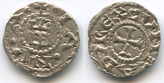 Silver Grosso da 4 denari, struck circa 1272, Republic of Genoa (1139-1339)