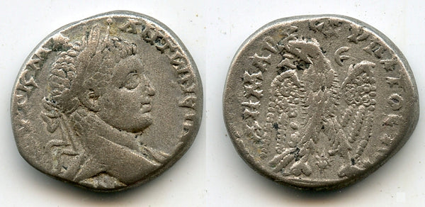 Billon tetradrachm of Elagabalus (218-222 AD), Antioch, Roman Provincial issue