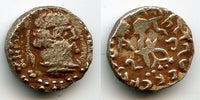 Nice silver drachm of Rajuvula (c.10-25 AD), Mathura?, Indo-Scythians