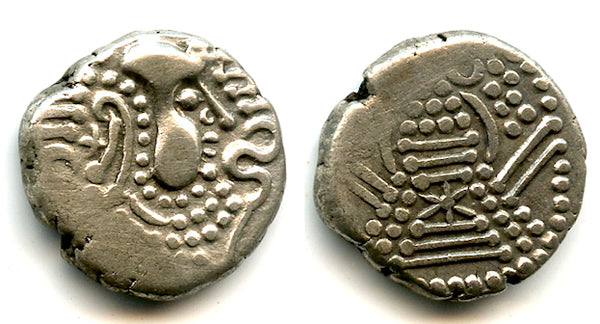 Silver Indo-Sassanian drachm, Gurjura-Pratihara Empire, c.900-1000, N. India