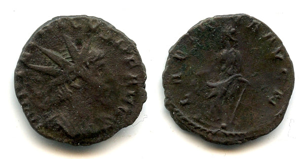 LAETITIA antoninianus of Tetricus I (271-274 AD), Gallo-Roman Empire