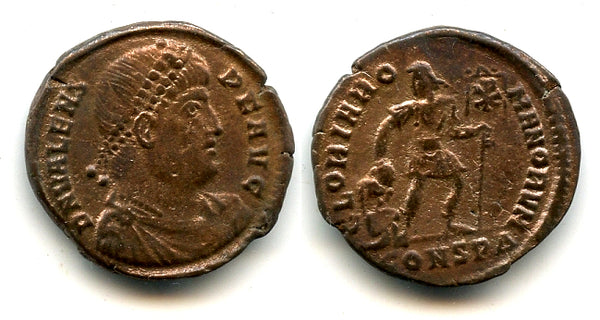 GLORIA ROMANORVM, AE3 of Valens (364-378), Constantinople, Roman Empire