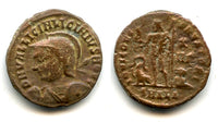 Bronze follis of Licinius II (317-324 CE), Alexndria, Roman Empire (RIC 30)