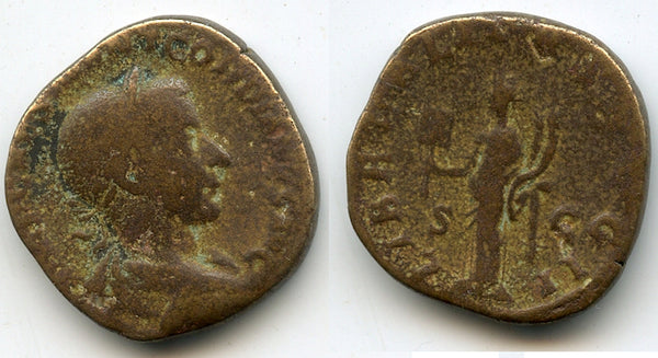 AE Sestertius of Gordian III (138-244 AD), Rome Mint, Roman Empire (RIC 269a)