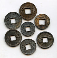 Lot of 7 nice quality Huo Quan cash, Wang Mang (9-23 AD), Xin dynasty, China