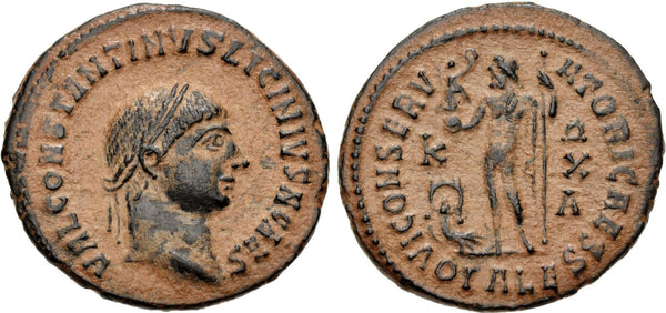 Numisamtic mystery - RRRR follis of Licinius II (317-324 AD), Alexandria, Roman Empire (RIC 21a)