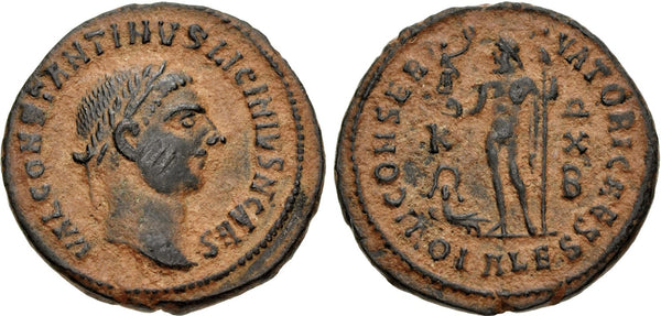 Numisamtic mystery - RRRR follis of Licinius II (317-324 AD), Alexandria, Roman Empire (RIC 21b)