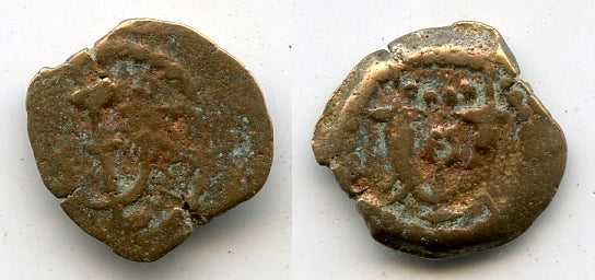 Authentic bronze prutah of King Herod (40-4 BC), Ancient Judaea
