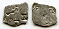 Silver 1/2 vimshatika, Kasala Kingdom, ca.600-470 BC, India (Rajgor 1046)