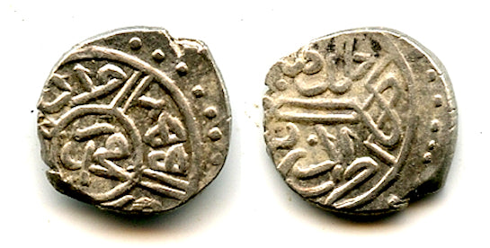 Silver akce of Mehmed the Conqueror (1444-1481), Edirne, Ottoman Empire