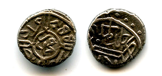 Silver akce of Mehmed the Conqueror (1444-1481), Edirne, Ottoman Empire