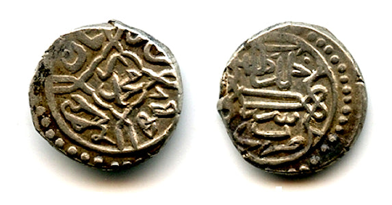 Silver akce of Mehmed the Conqueror (1444-1481), Bursa, Ottoman Empire