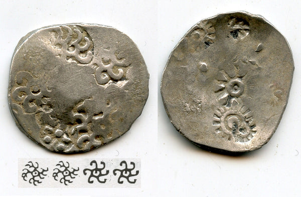 Early AR vimshatika, independent Kashi Janapada (c.600-525 BC), India (R-727 var)