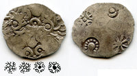 Rare silver vimshatika, Kashi Janapada under Kasala (c.525-475 BC), India (R-798)