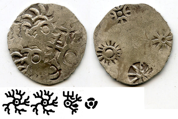 Early AR vimshatika, independent Kashi Janapada (c.600-525 BC), India (R-)