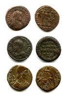 Lot of 3 nicer Roman coins, 3rd-4th century AD, Roman Empire