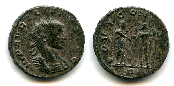 Nice antoninianus of Aurelian (270-275 AD), Rome mint, Roman Empire