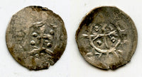 RRR AR denga (penyaz) w/cross, Vladimiras Algirdas, 1362-94, Kyiv (HPF #2552B)