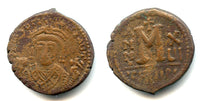 Follis of Maurice Tiberius (582-602 AD), Antioch mint, Byzantine Empire