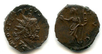 Quality PAX antoninianus of Tetricus I (270-273 AD), Gallo-Roman Empire