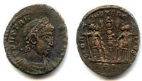 AE3 of Constans as Augustus (337-350 AD), Rome mint, Roman Empire - unlisted in RIC