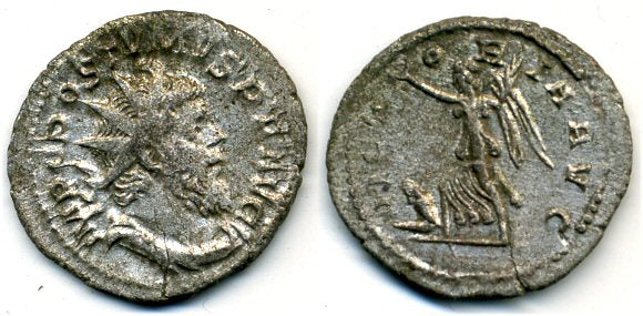 Silver antoninianus of Postumus (259-268 AD), Cologne, Gallo-Roman Empire