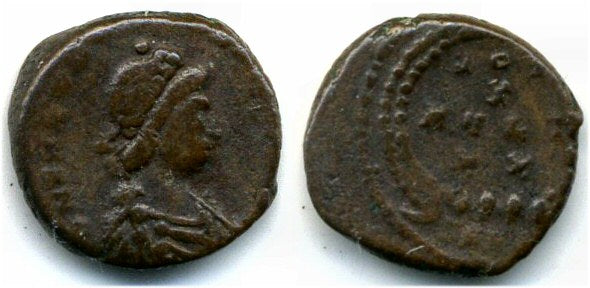 AE4 of Theodosius (379-395 AD), Alexandria mint, Roman Empire