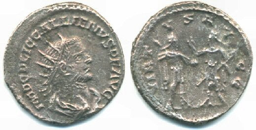 Billon antoninianus of Gallienus (253-268 AD), Asian mint, Roman Empire