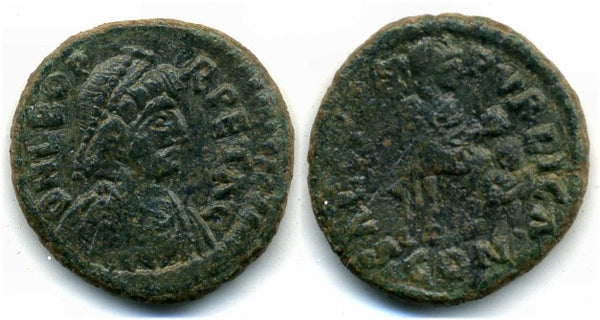 VERY rare AE2 of Leo (457-474 AD) w/SALVS RPVRLICA, Cherson mint, Roman Empire (RIC 660)