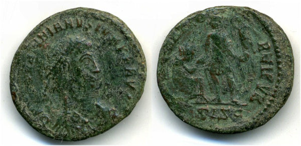 AE2 of Valentinian II (375-392), Siscia mint, Roman Empire