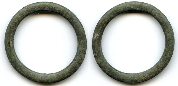Excellent HUGE (47mm, 13.66grams!) ancient Celtic ring money from Hungary, ca.800-500 BC