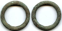 Excellent HUGE (49mm, 36.5grams) ancient Celtic ring money from Hungary, ca.800-500 BC