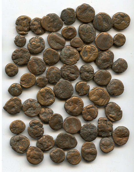 Lot of 57 various drachms from Elymais, 100 BC - 200 AD