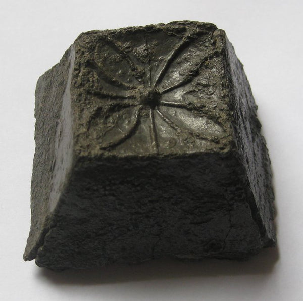 Rare HUGE tampang or "tin hat money", 775 grams, ca.1500-1600 AD, Perak Sultanate, Malaysia