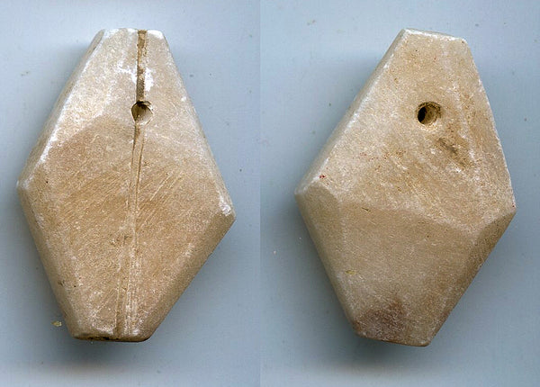 Rare very early huge stone cowrie-shell imitation, 2nd-1st millenium BC, North-Eastern China
