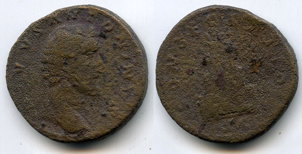 CONSECRATIO sestertius of Antoninus Pius (138-161 AD), Rome, Roman Empire