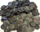 Lot of 25 Central Asian large copper coins, c.1400-1600, many w/countermarks