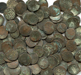 Lot of 25 Central Asian large copper coins, c.1400-1600, many w/countermarks